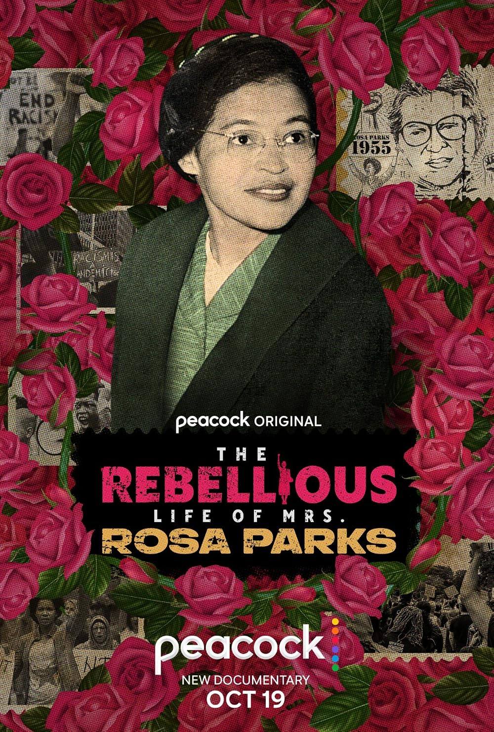 Poster for the documentary The Rebellious Life of Mrs. Rosa Parks